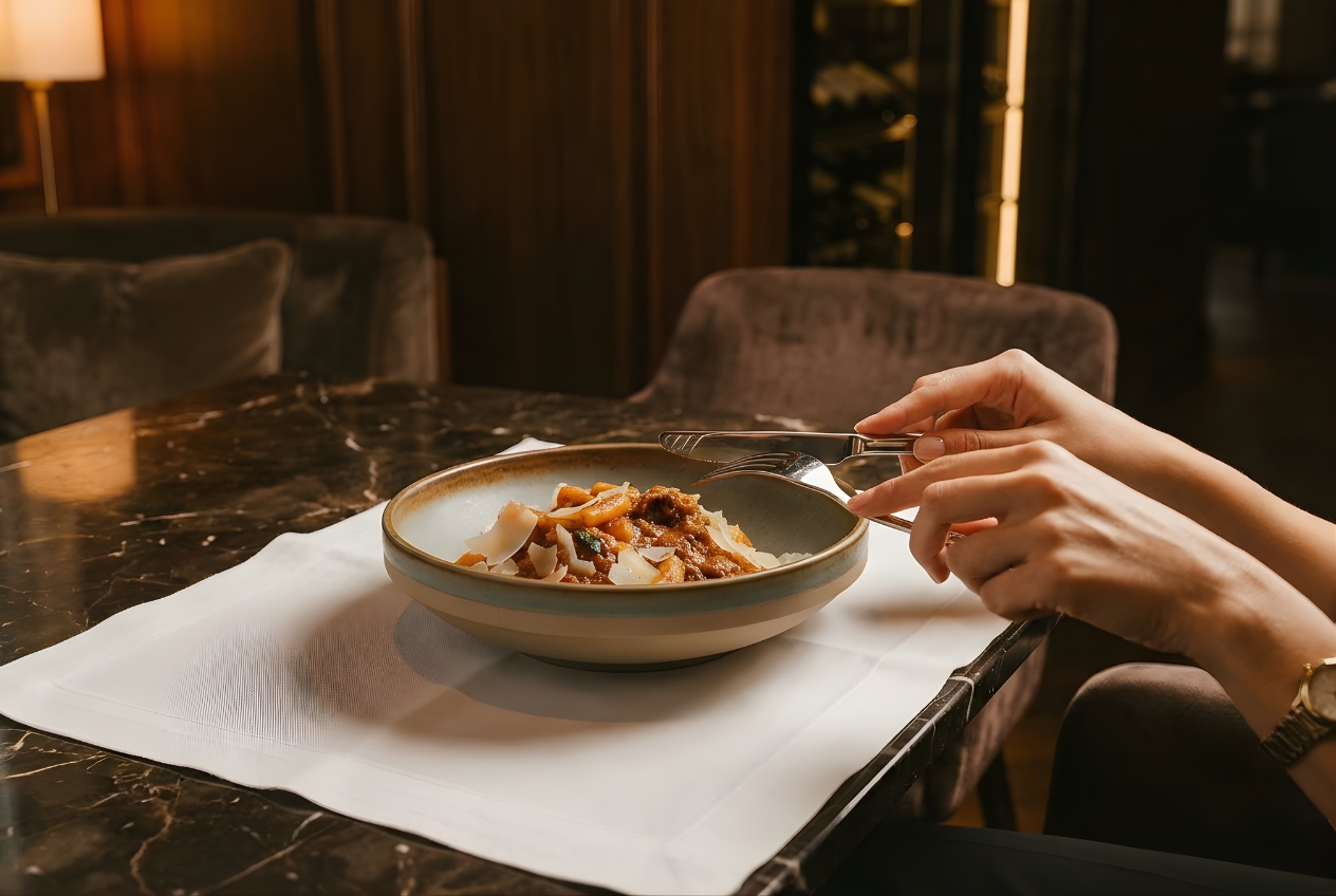 SIGNATURE MACCHERONI WITH BEEF CHEEK RAGOUT (SERVE 2)