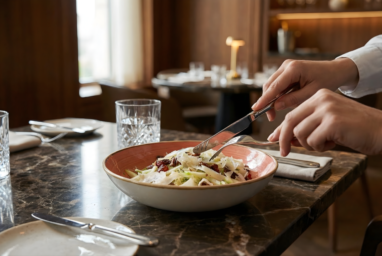 CABBAGE SALAD & TRUFFLE PECORINO (SERVE 2)