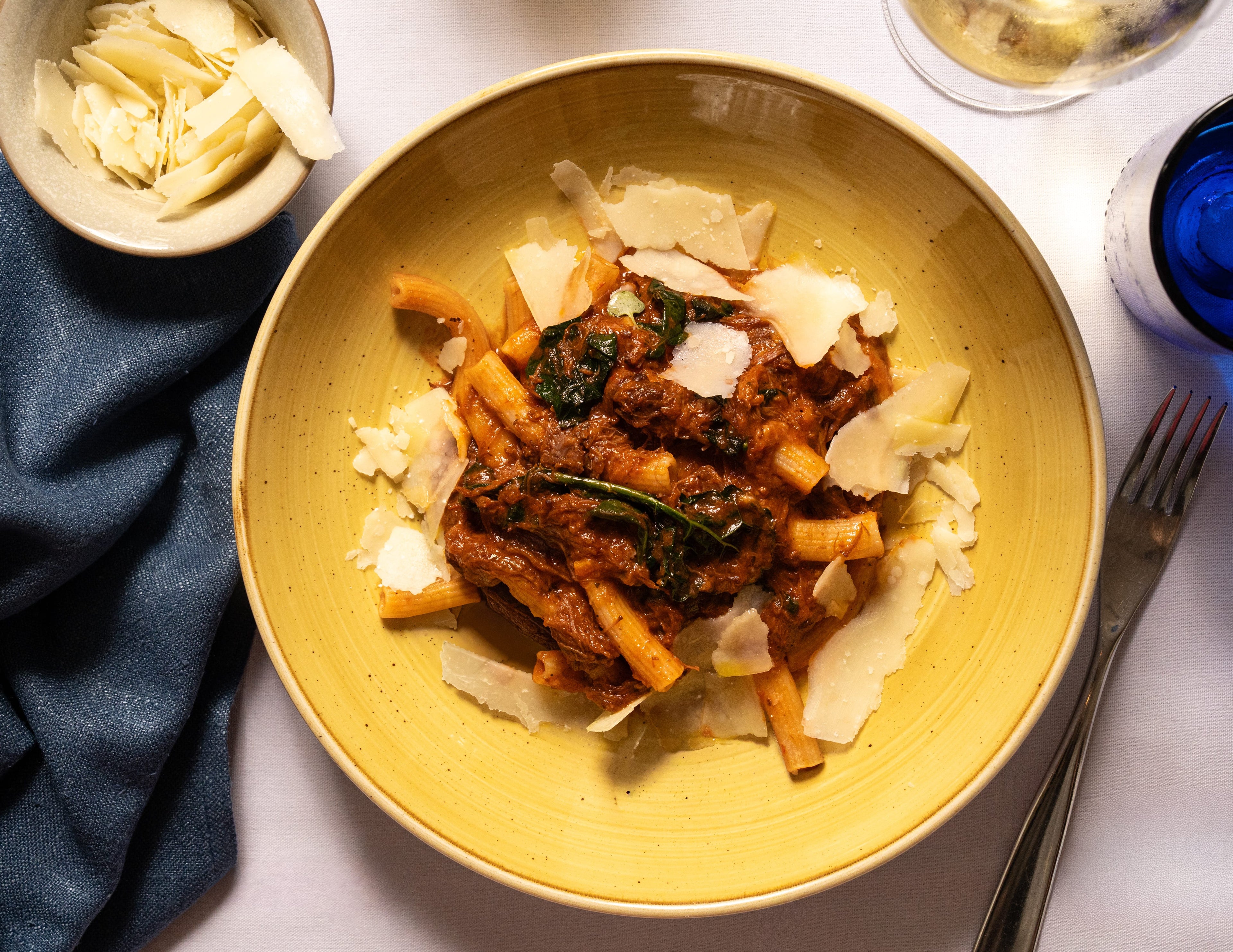 Signature Maccheroni, Beef cheek ragout SERVE 2)