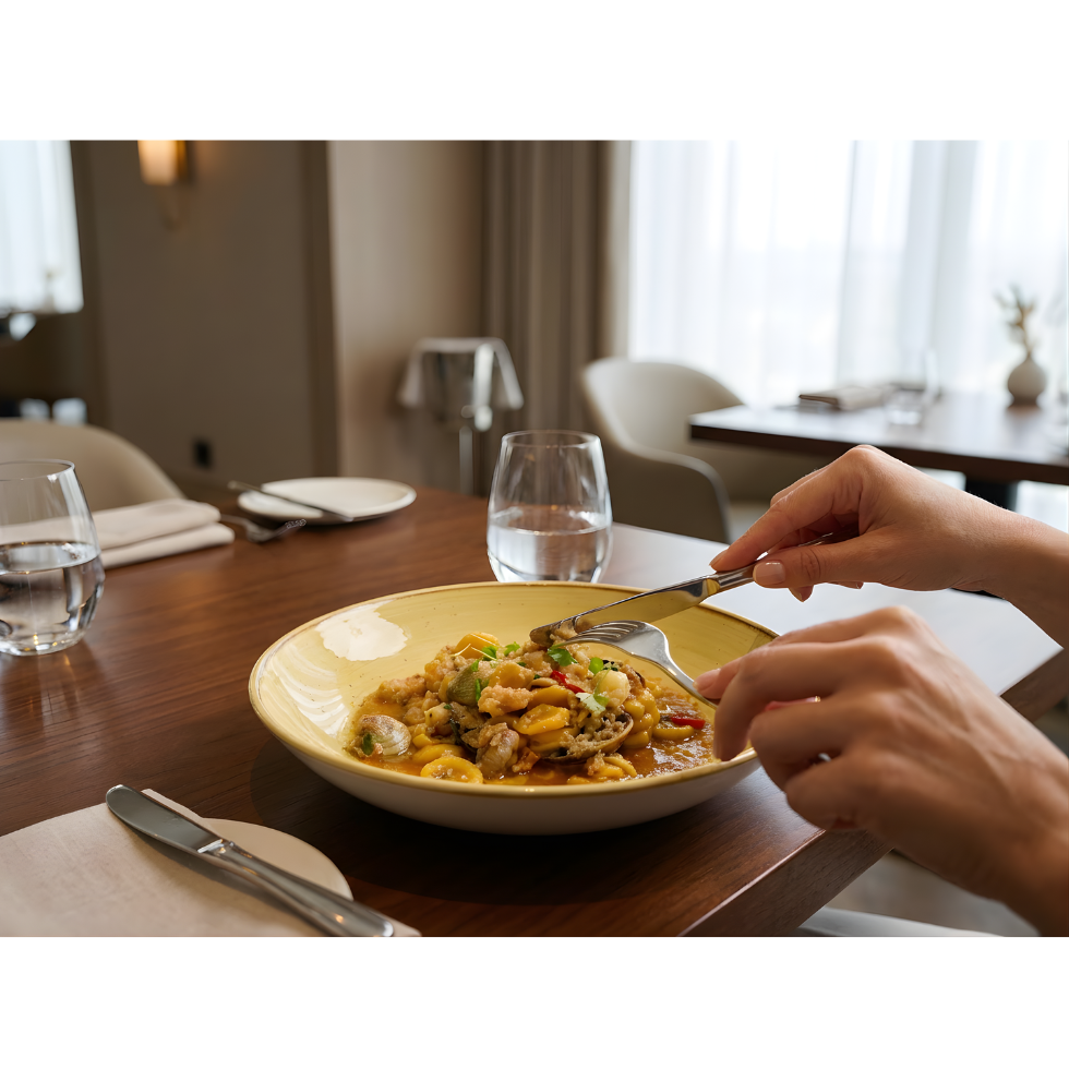 LEMON ORECCHIETTE, VONGOLE &amp; CRAB (SERVE 2)