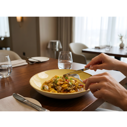 LEMON ORECCHIETTE, VONGOLE &amp; CRAB (SERVE 2)