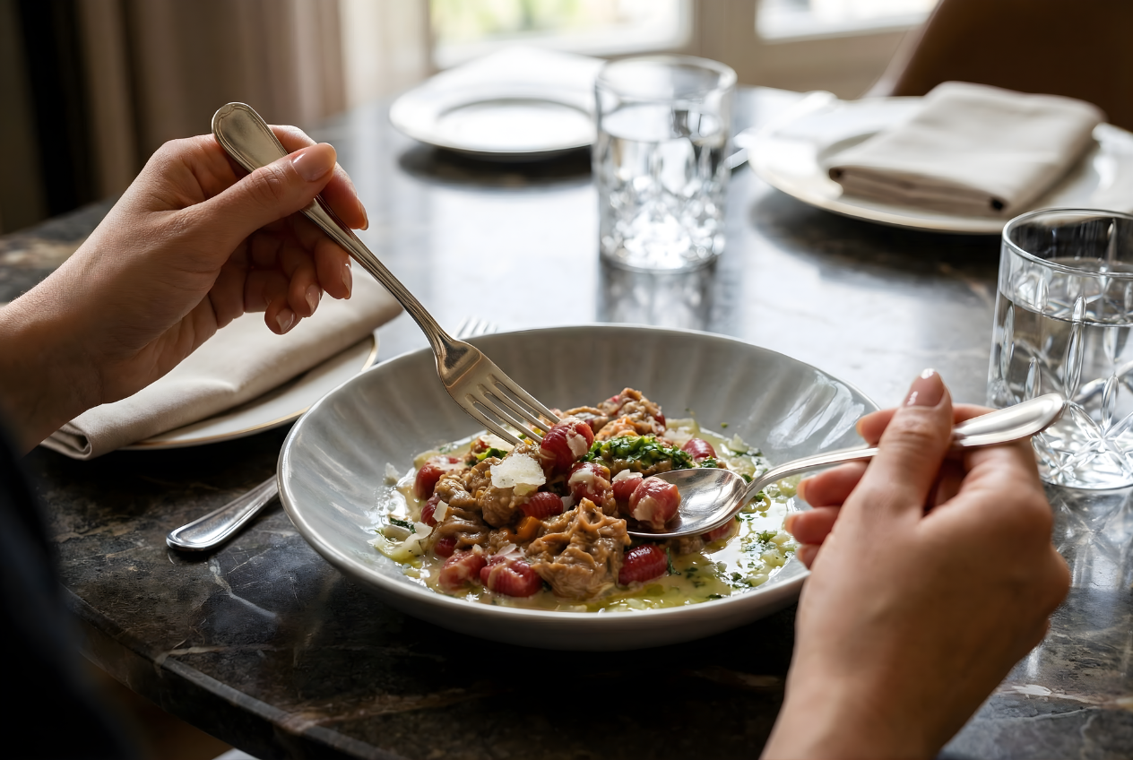 GARGANELLI PASTA &amp; BRAISED LAMB RAGOUT (SERVE2)